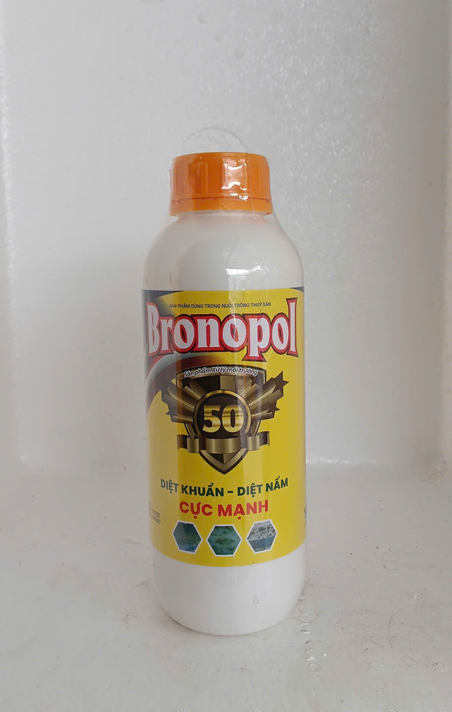 Bronopol 50 1 lít diệt khuẩn diệt nấm trong nuôi trồng thủy sản