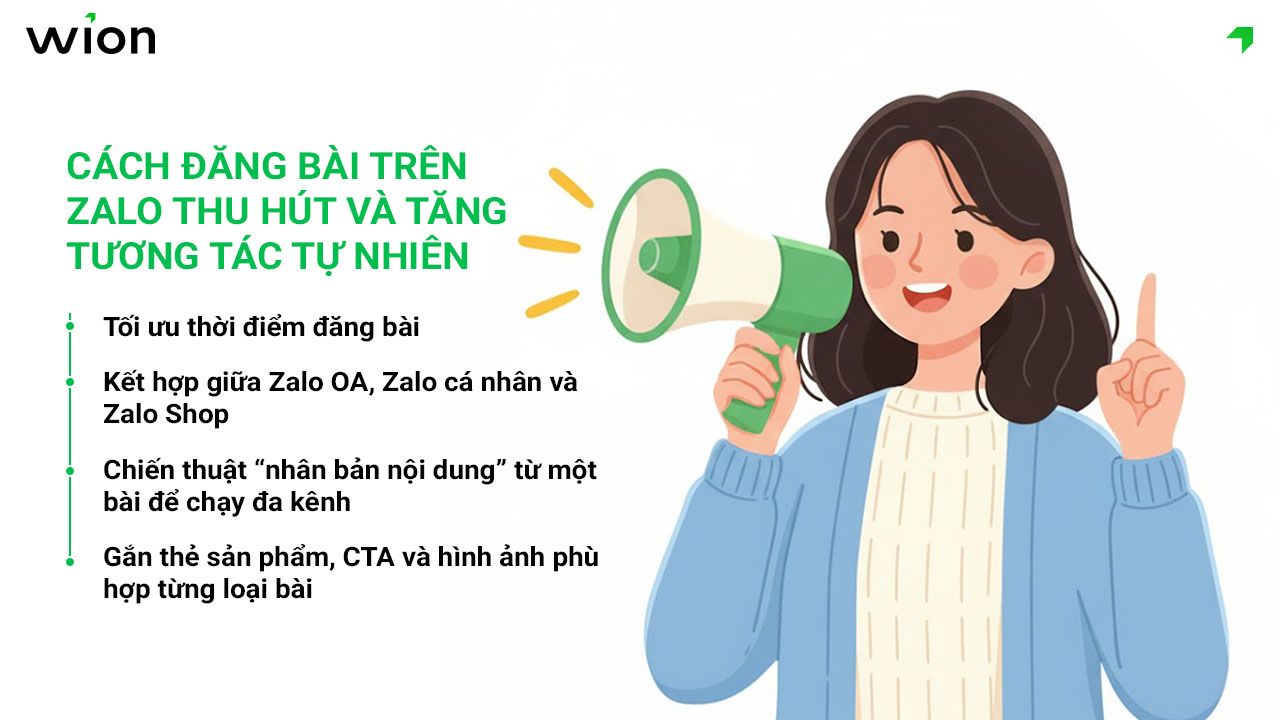 Cách đăng bài trên Zalo thu hút và tăng tương tác tự nhiên