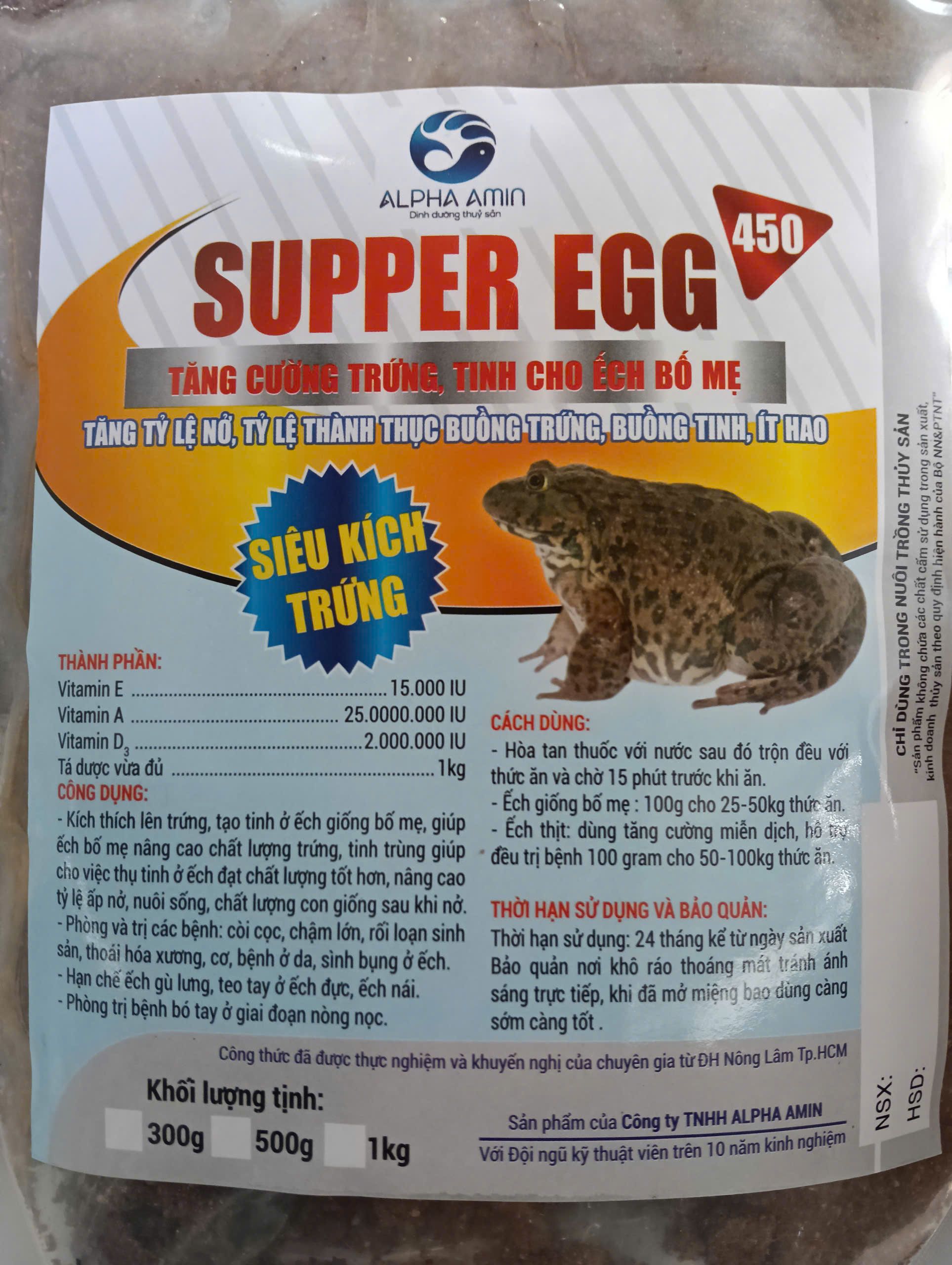 Supper Egg thành phần và công dụng