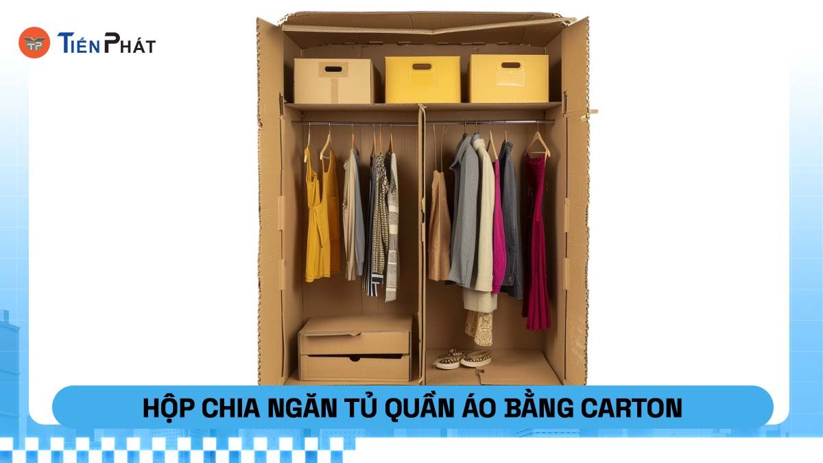Hộp chia ngăn tủ quần áo