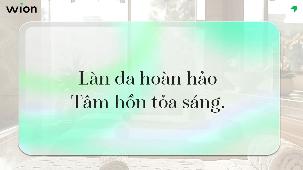Slogan thẩm mỹ viện