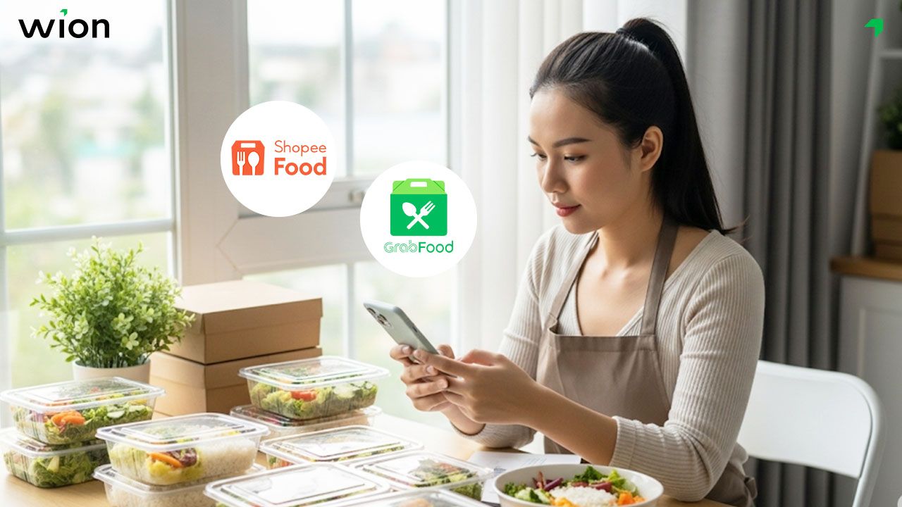 Kinh doanh thực phẩm online trên app Grab, Shopee Food