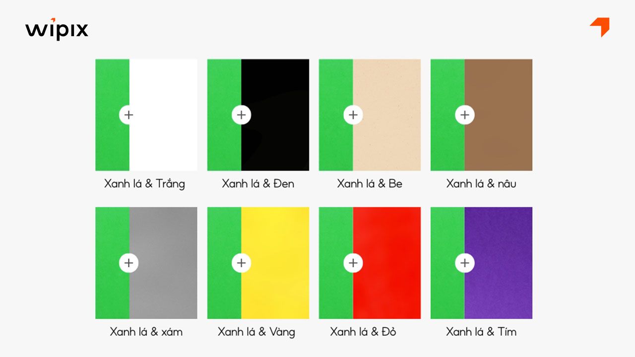 Nền xanh lá chữ màu gì? Top 10 màu chữ phù hợp nhất