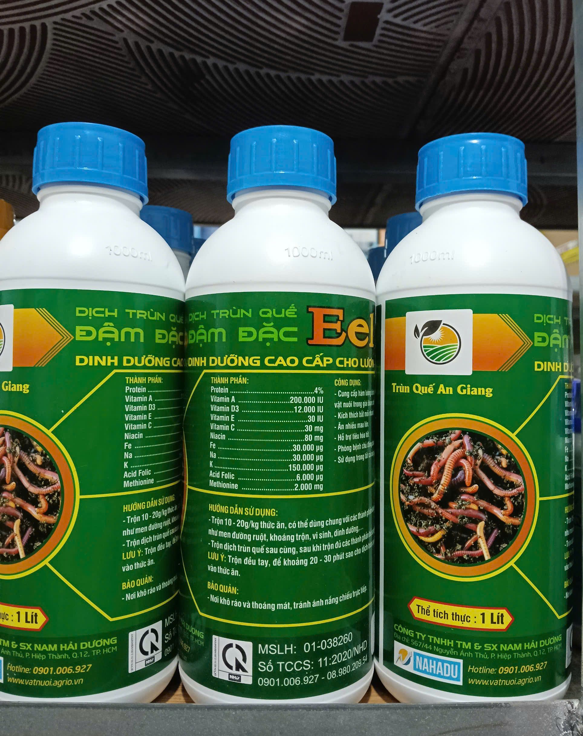 Trùn quế Eel Q hướng dẫn sử dụng