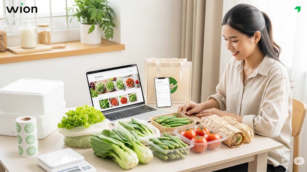 Mô hình kinh doanh rau sạch online