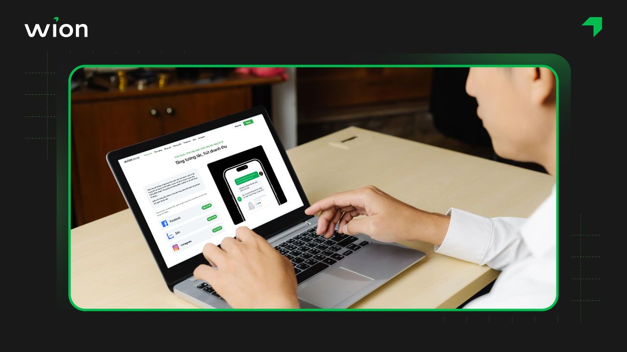 Sử dụng phần mềm bán hàng online trên Facebook WiOn Social quản lý livestream Facebook hiệu quả