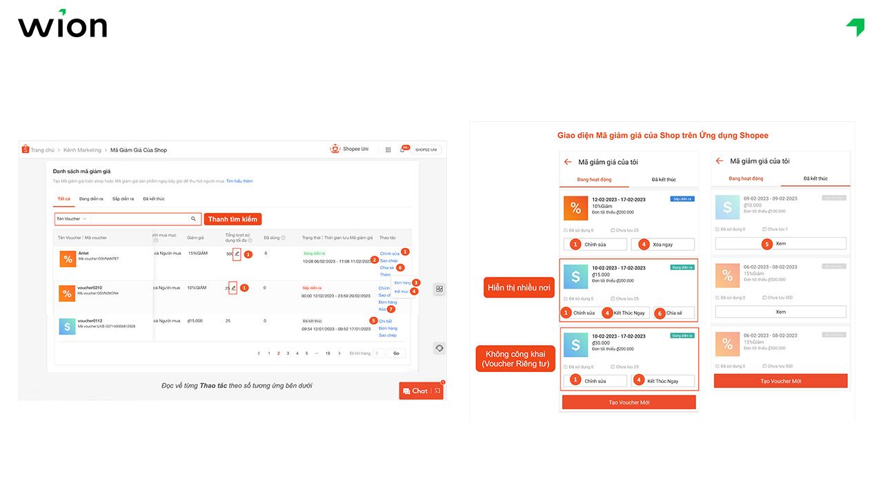 Quản lý chương trình giảm giá
