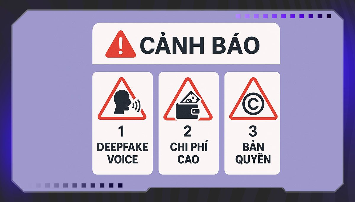 Những hạn chế và thách thức khi dùng AI Text-to-Speech