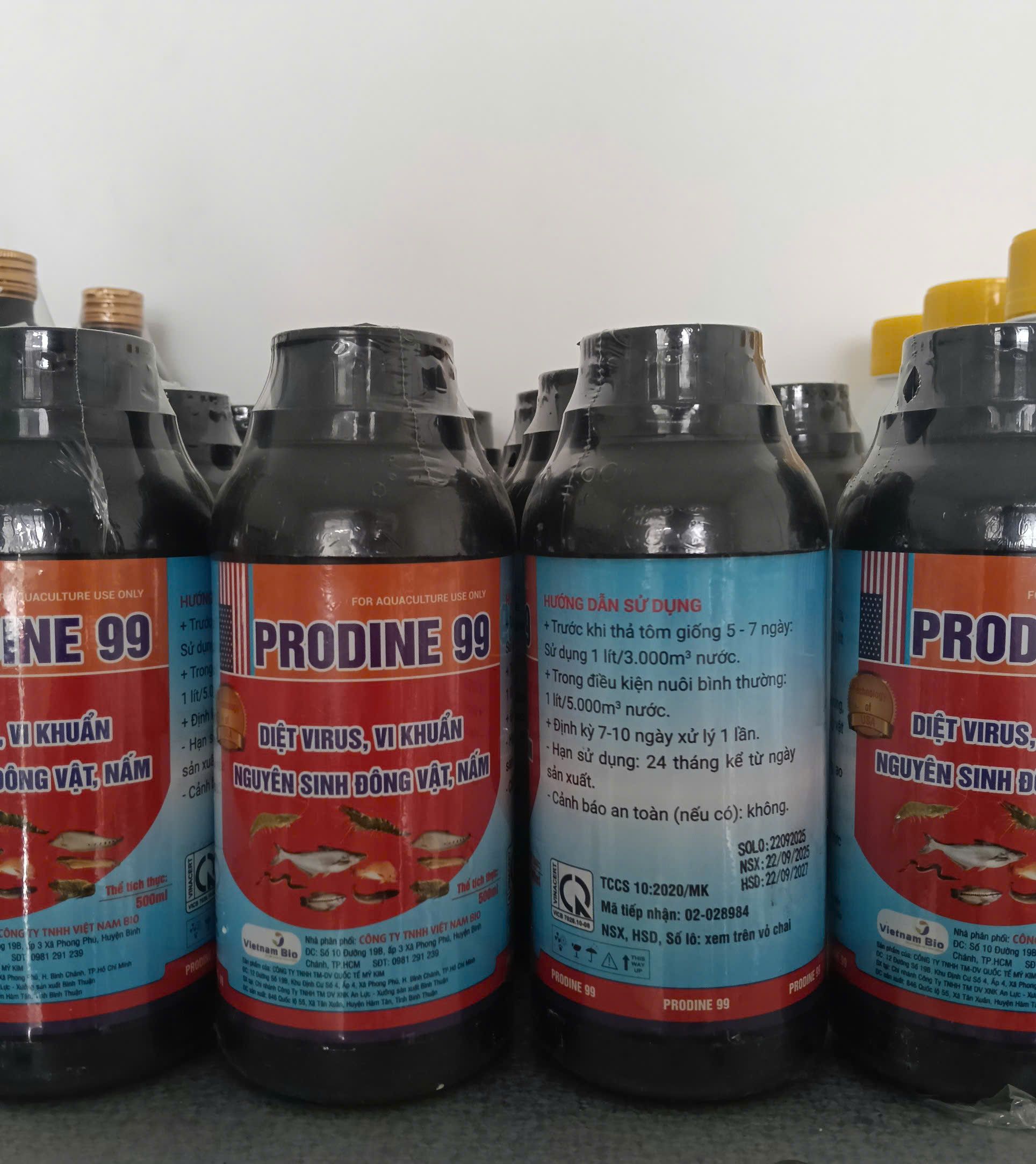 Hướng dẫn sử dụng Prodine 99 thủy sản