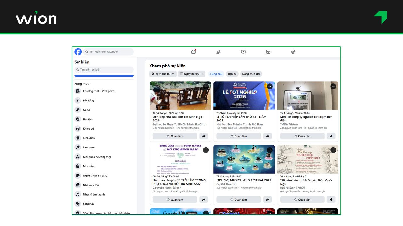 Sử dụng tính năng 