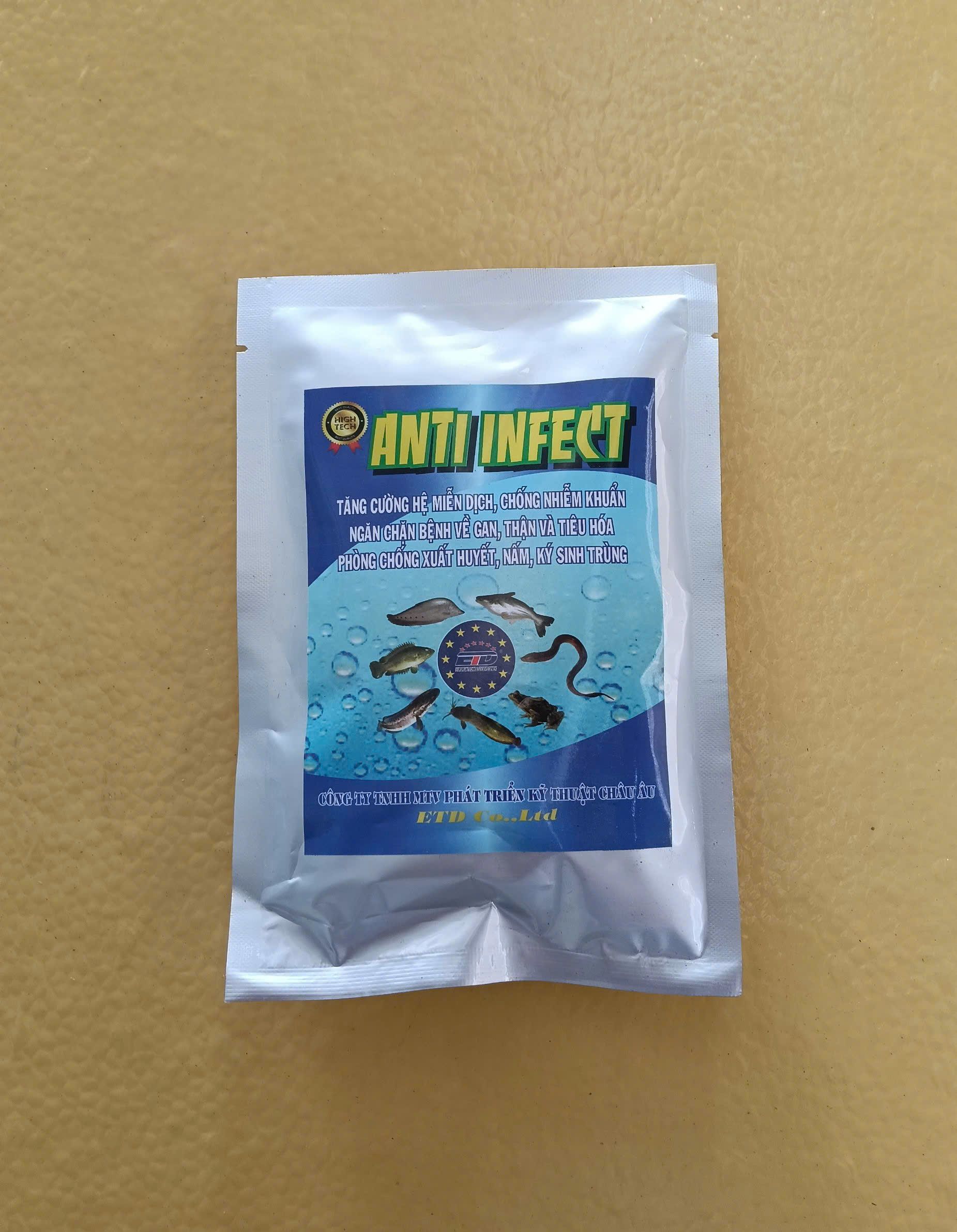 Anti Infect thuốc thủy sản tăng đề kháng chống nhiễm khuẩn cho tôm cá