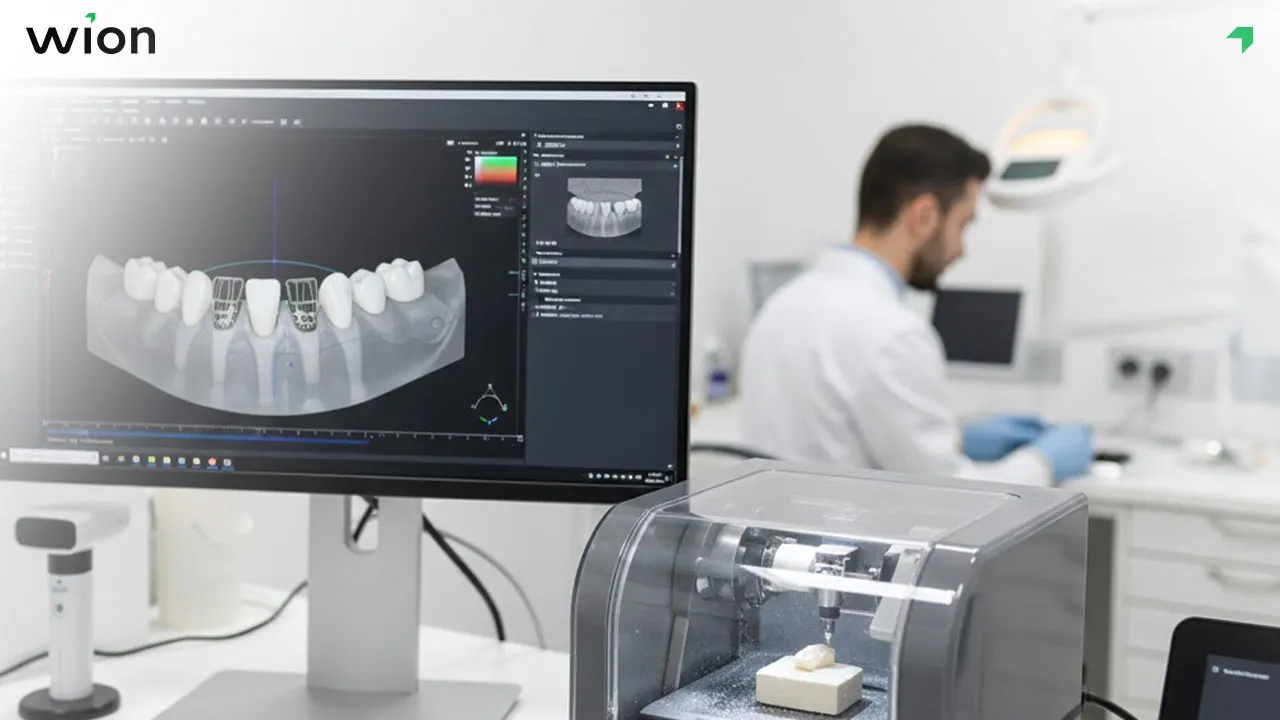 Công nghệ CAD/CAM trong chế tác răng sứ thẩm mỹ