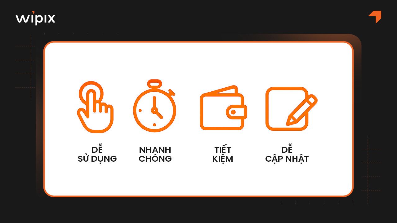 Ưu điểm nổi bật của việc sử dụng Website Builder