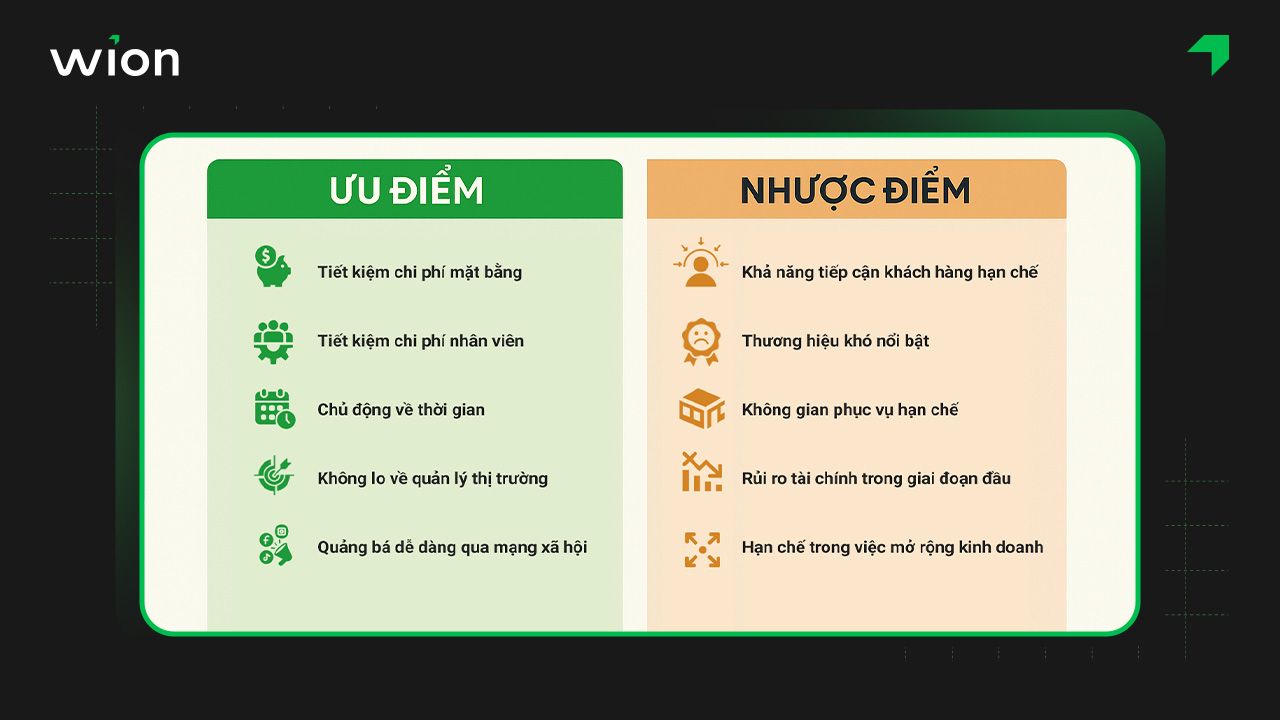 Ưu, nhược điểm khi mở quán trà sữa tại nhà