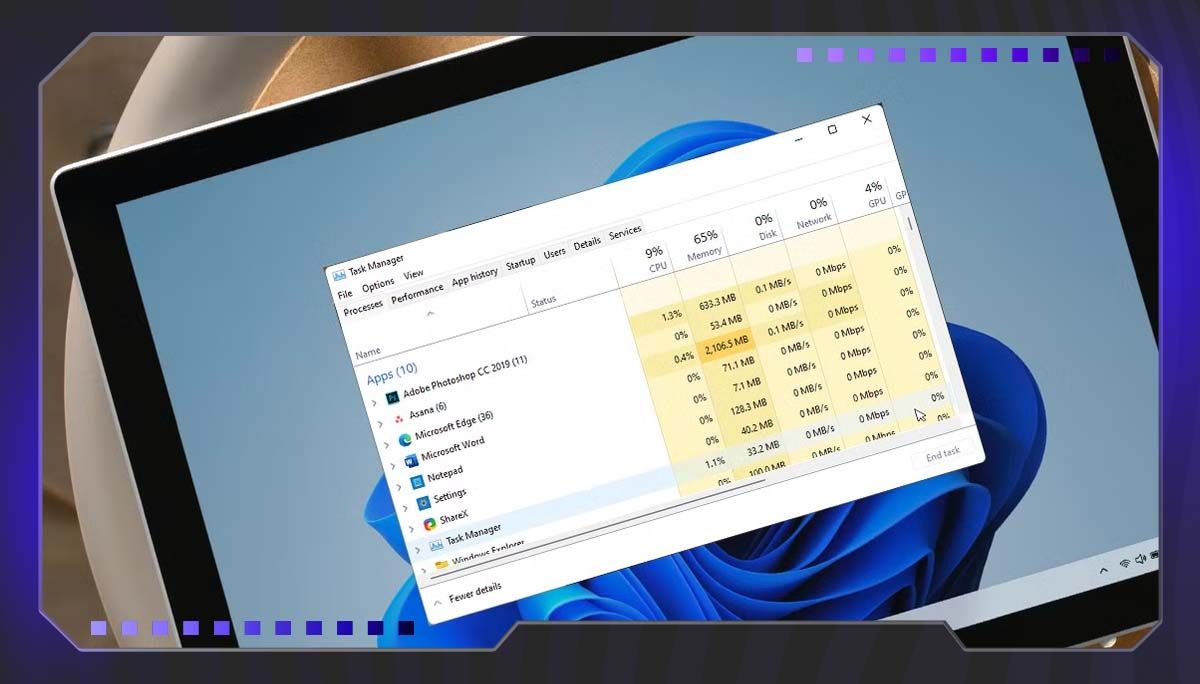 Vì sao nên tắt ứng dụng chạy ngầm Win 11?