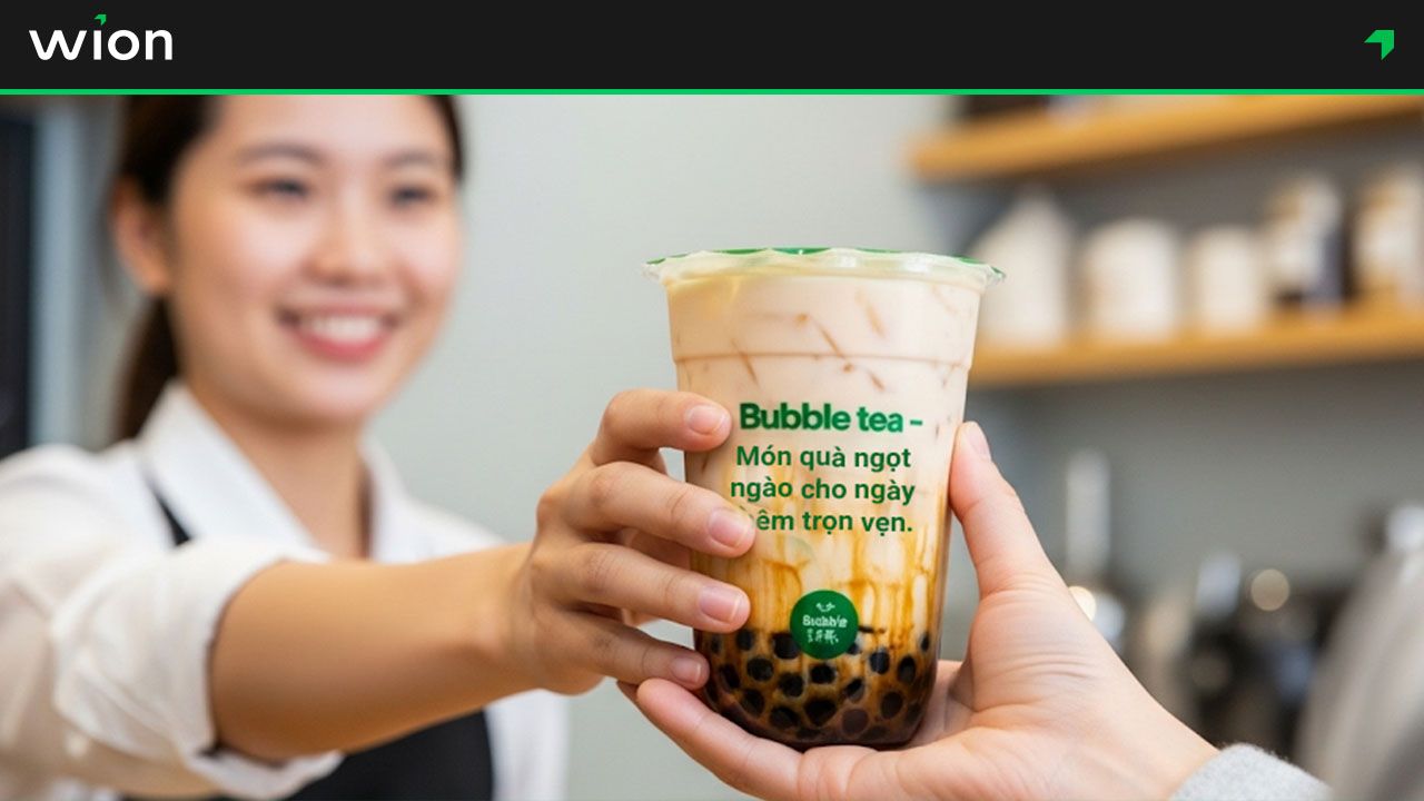 Những câu nói hay in trên ly trà sữa