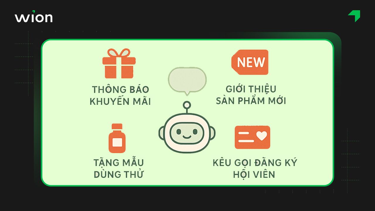 Mẫu kịch bản Chatbot tiếp thị mỹ phẩm