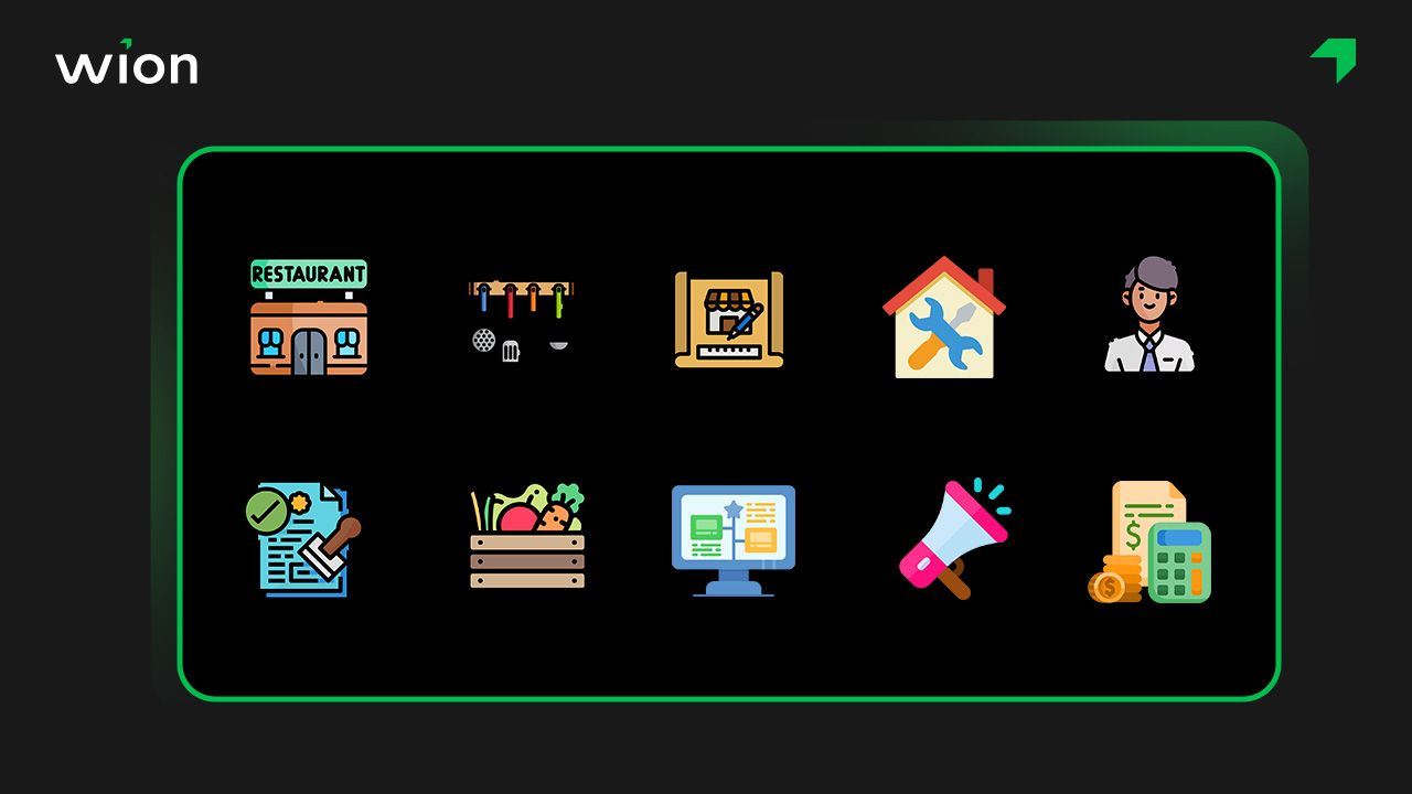 Hạng mục chi phí mở quán ăn nhỏ