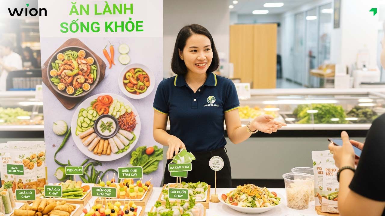 Làm đại lý thương hiệu thực phẩm chay
