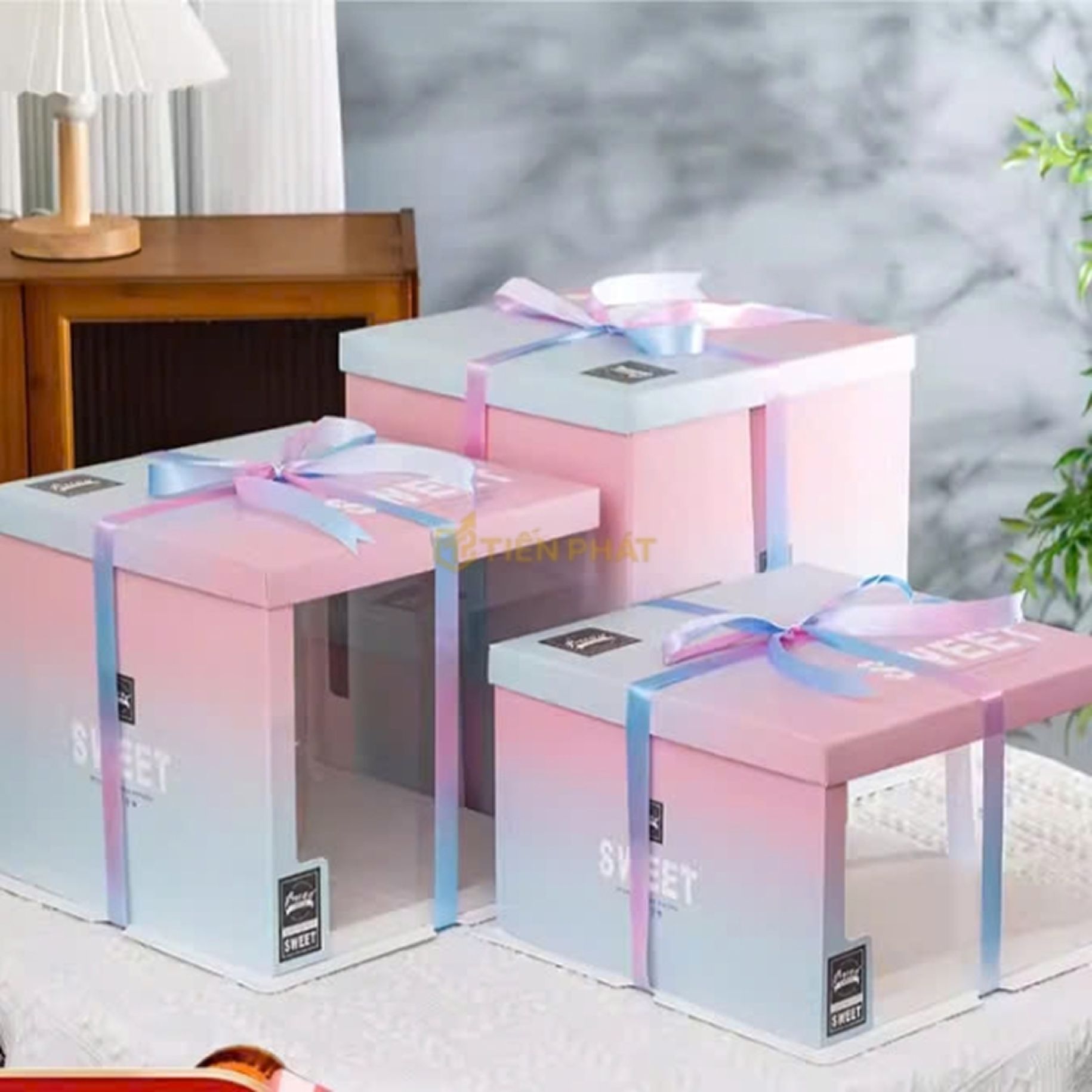 Hộp Bánh Kem Meka 03