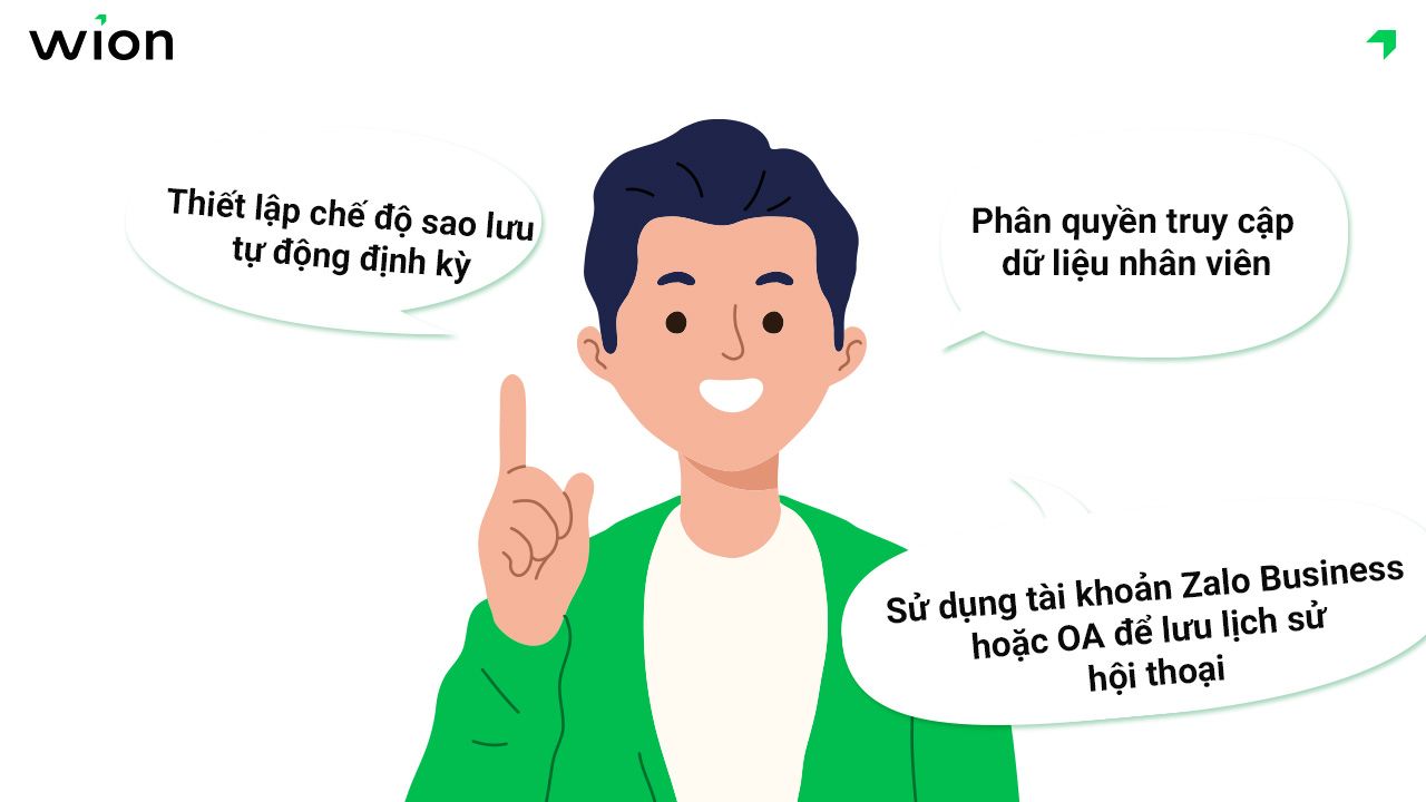 Các mẹo bảo vệ dữ liệu tin nhắn Zalo quan trọng cho chủ shop