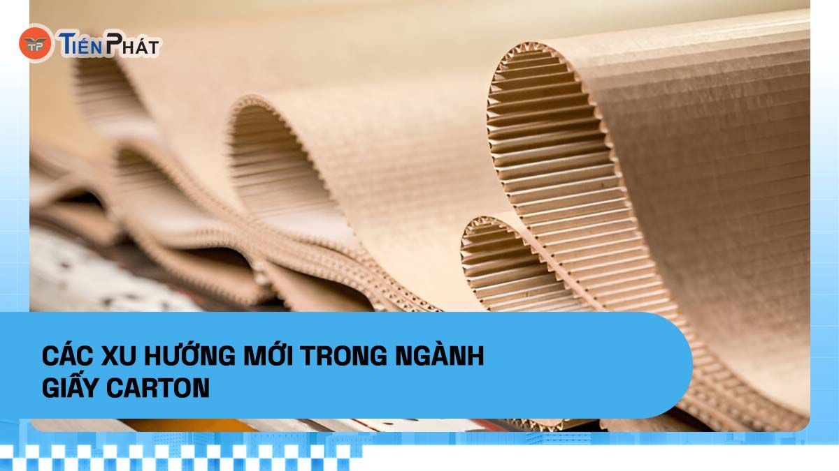 Các xu hướng mới trong ngành giấy carton