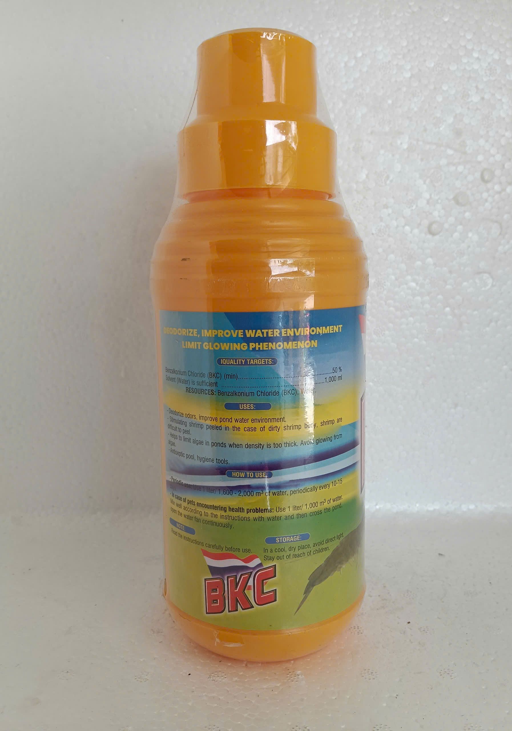 BKC Benzalkonium Chloride khử trùng ao nuôi thủy sả