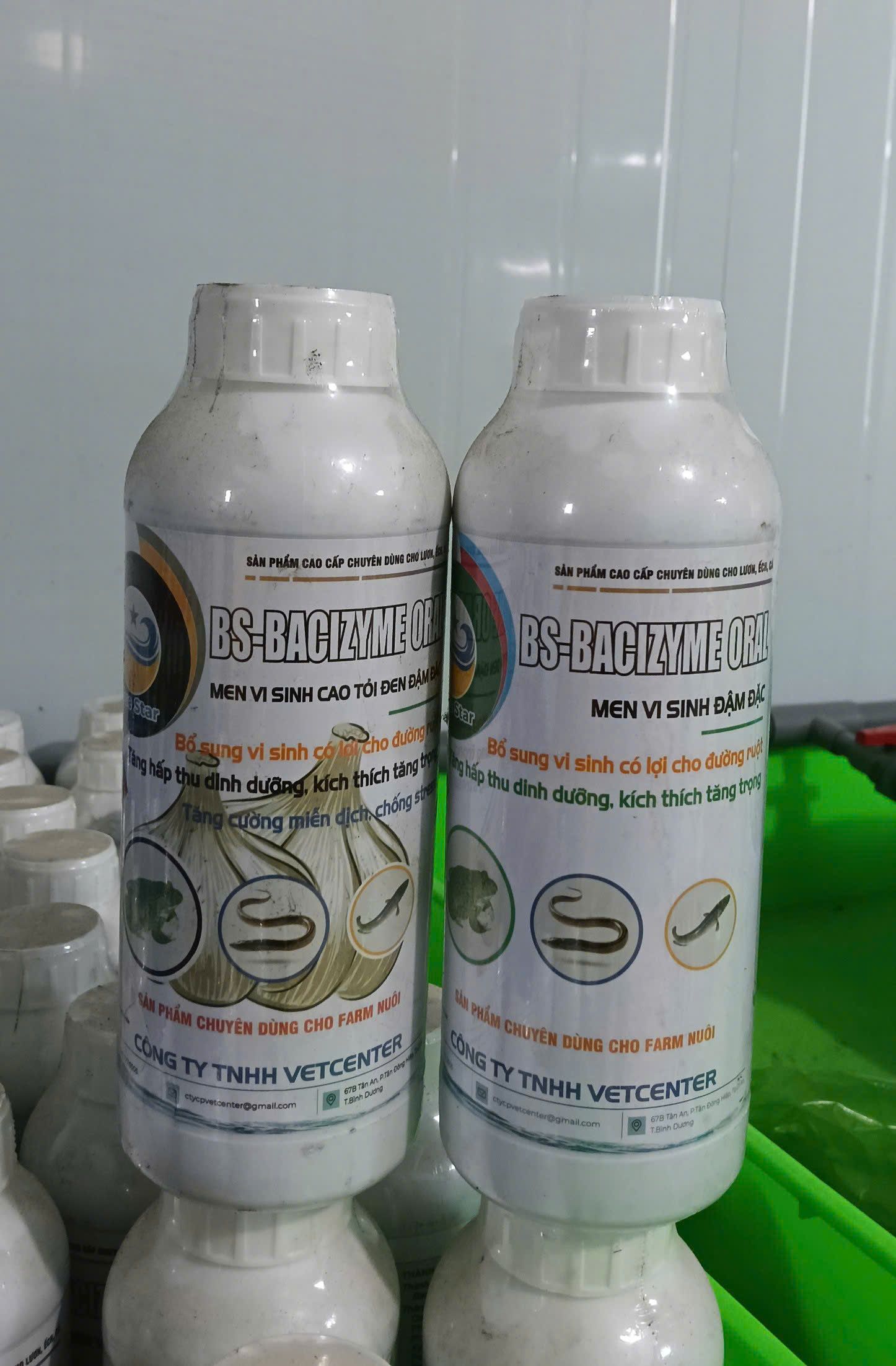 BS Bacizyme Oral men vi sinh cao cấp cho thủy sản