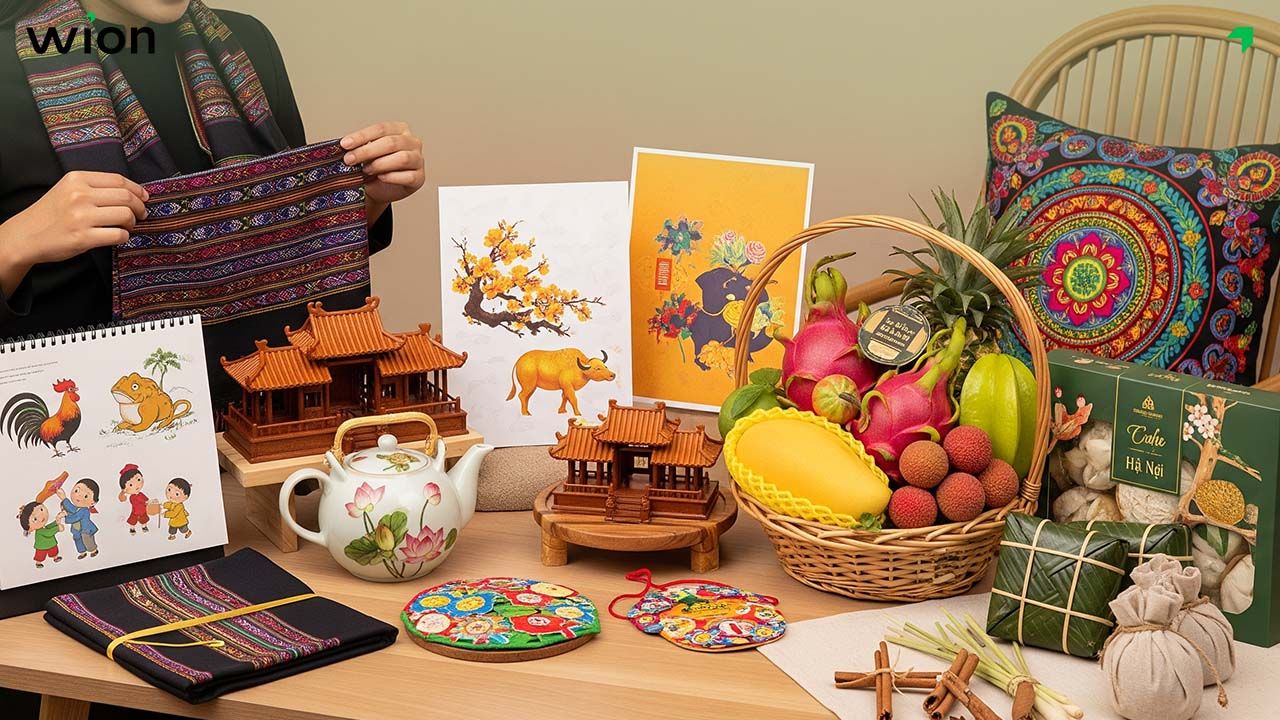 Quà tặng cho đối tác nước ngoài