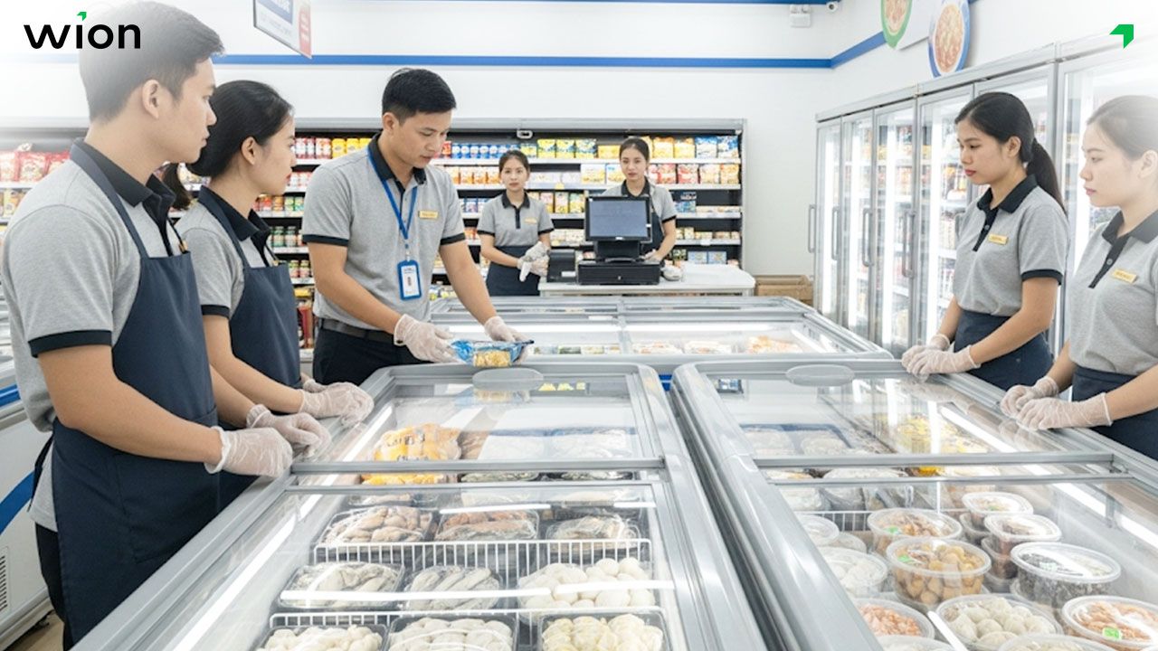 Tuyển dụng và đào tạo nhân viên cho cửa hàng bán đồ đông lạnh