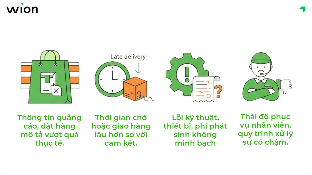 Tại sao khách hàng thường phàn nàn về dịch vụ?