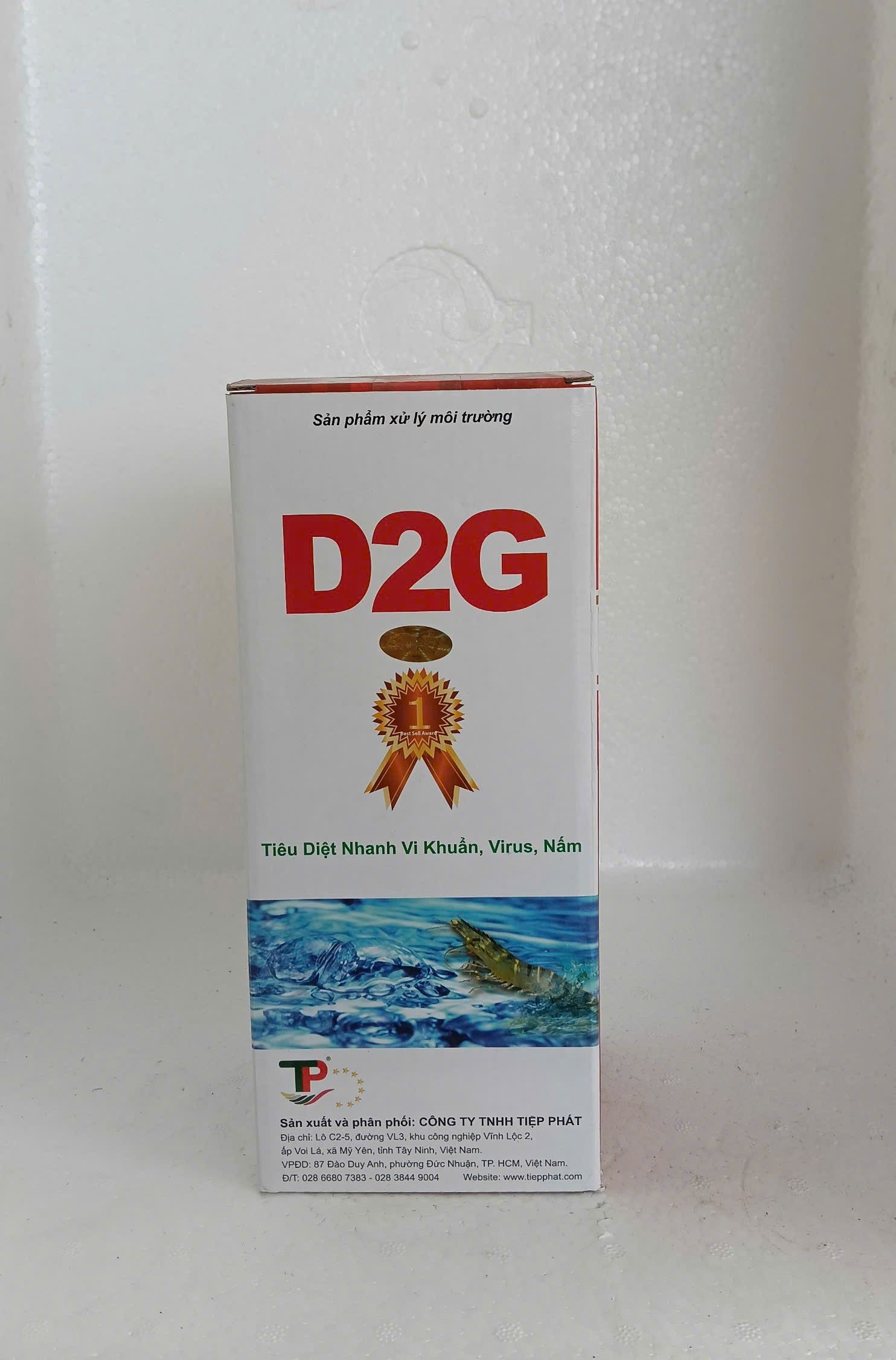D2G glutaraldehyde 50 xử lý nước ao nuôi thủy sản