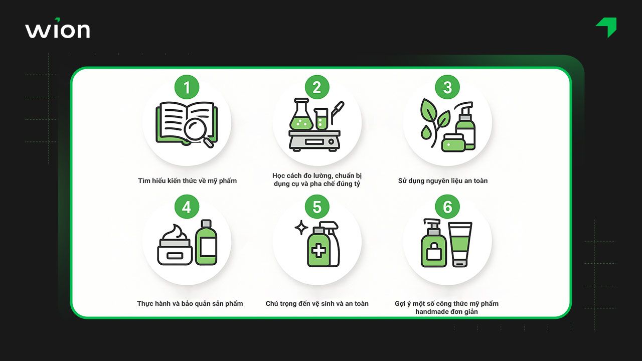 Cách bắt đầu kinh doanh mỹ phẩm handmade hiệu quả
