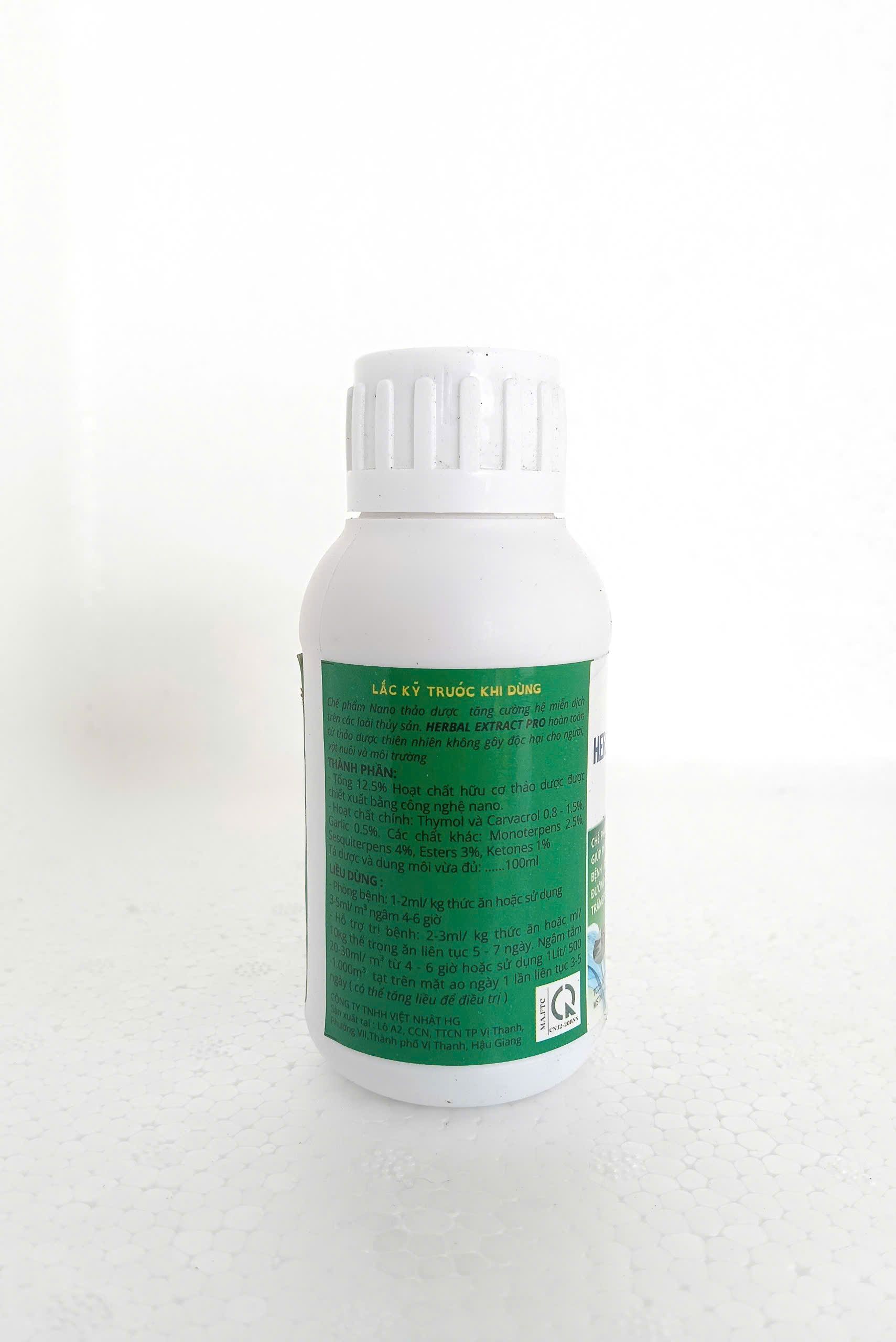 Thành phần cách dùng HERBAL EXTRACT PRO thủy sản