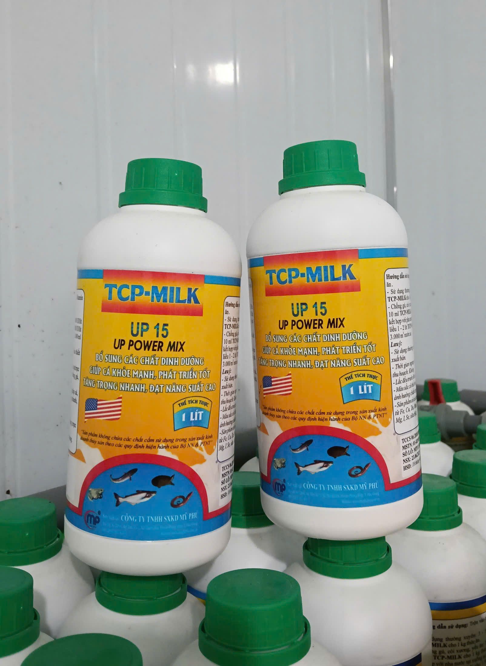 tcp milk up 15 tăng trọng thủy sản cá tôm lớn nhanh