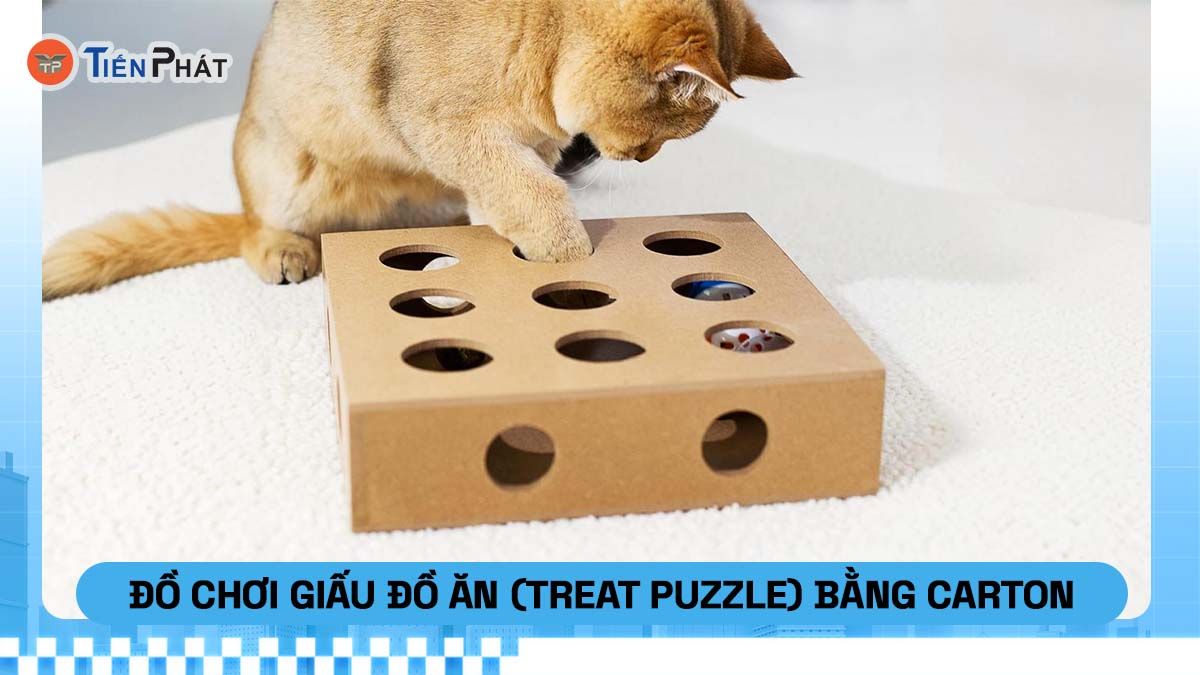 Đồ chơi giấu đồ ăn (treat puzzle)