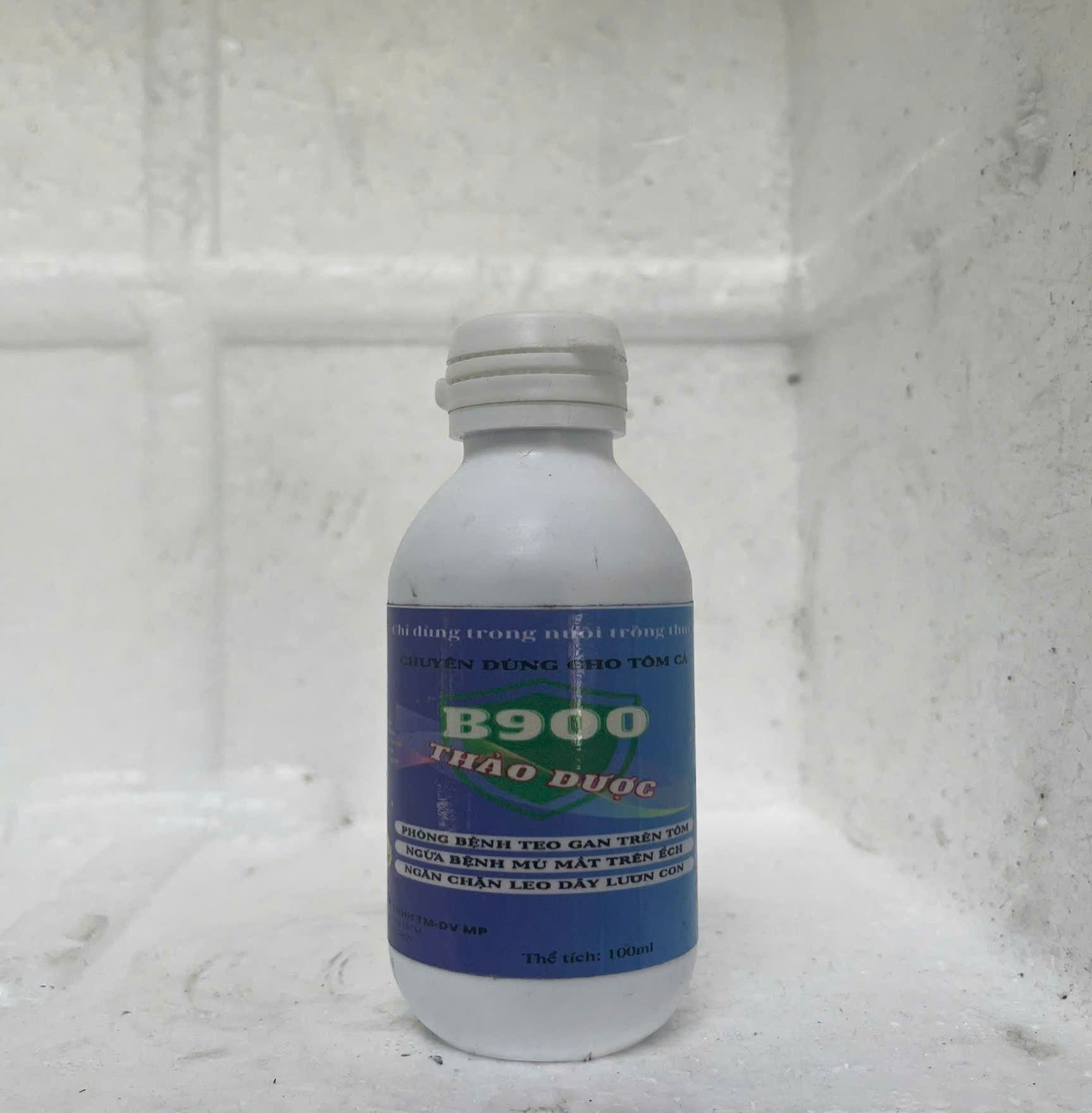 B900 thảo dược phòng bệnh teo gan trên tôm 100ml