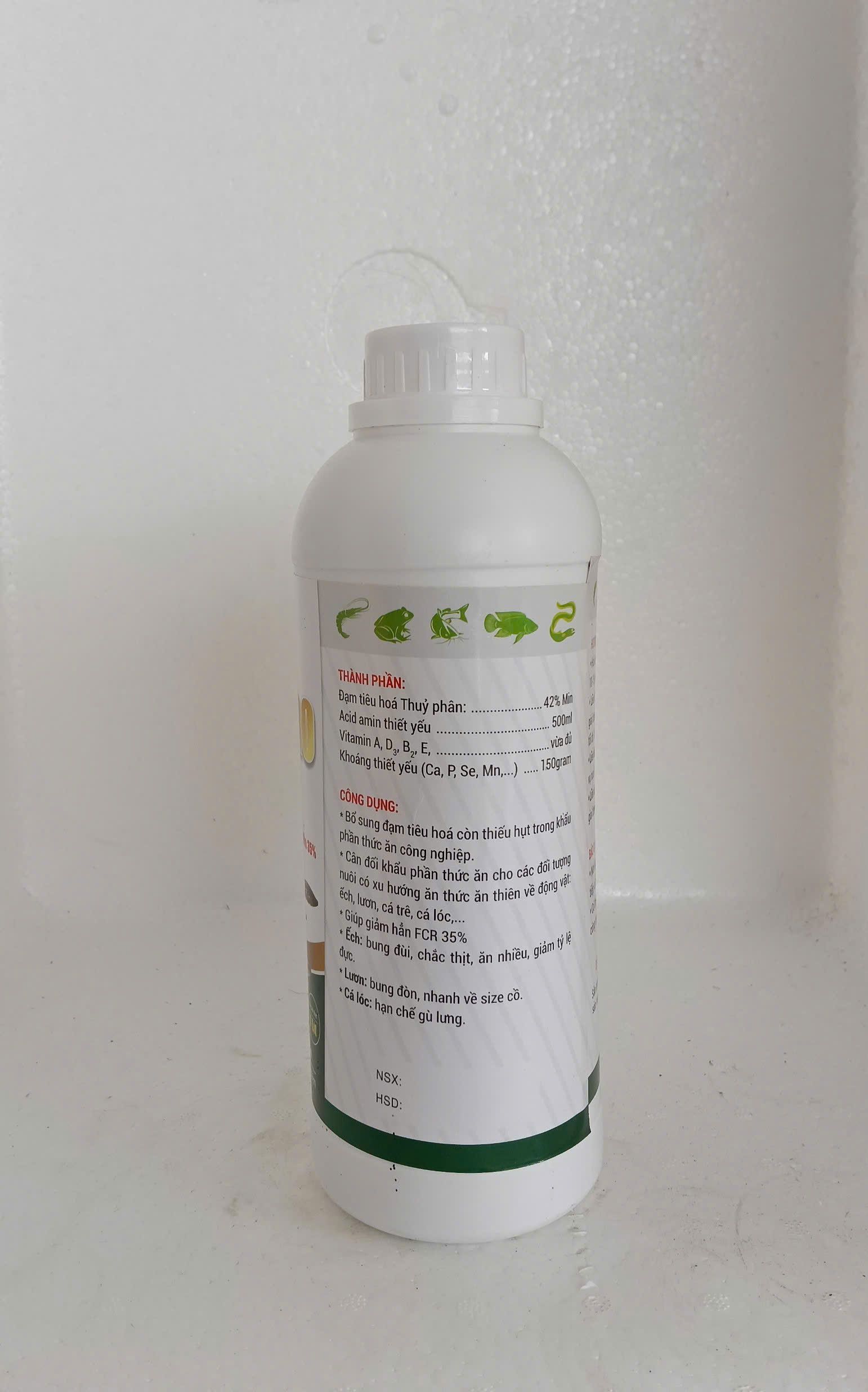 Thành phần AMIN PRO đạm thủy phân vitamin khoáng