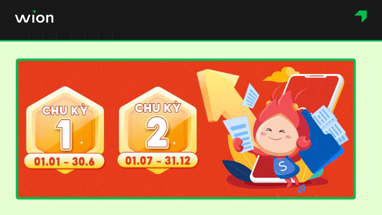 Chu kỳ xét duyệt chương trình Shopee Rewards
