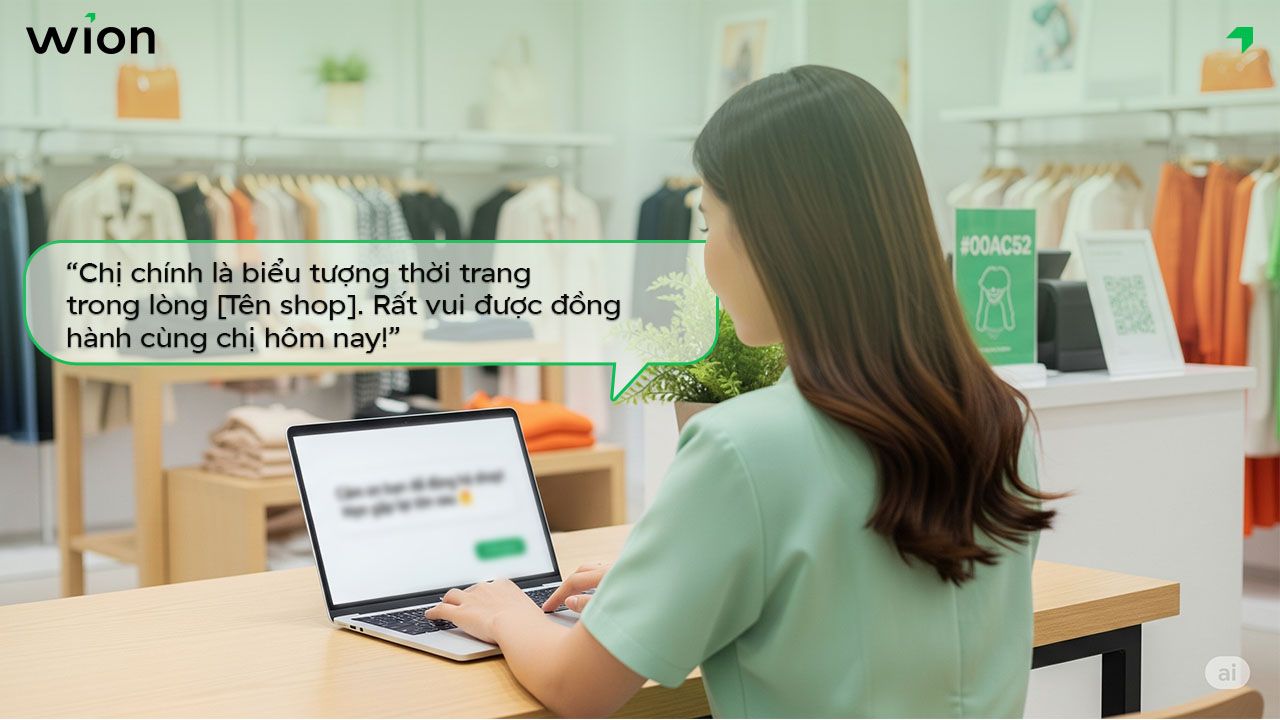 Mẫu tin nhắn tri ân cho khách hàng ngành thời trang