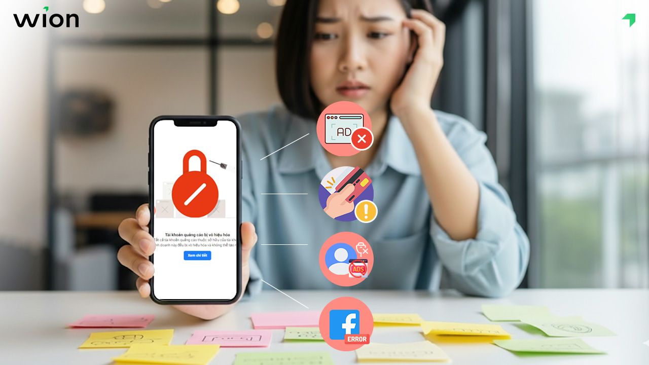 Nguyên nhân tài khoản quảng cáo bị vô hiệu hóa