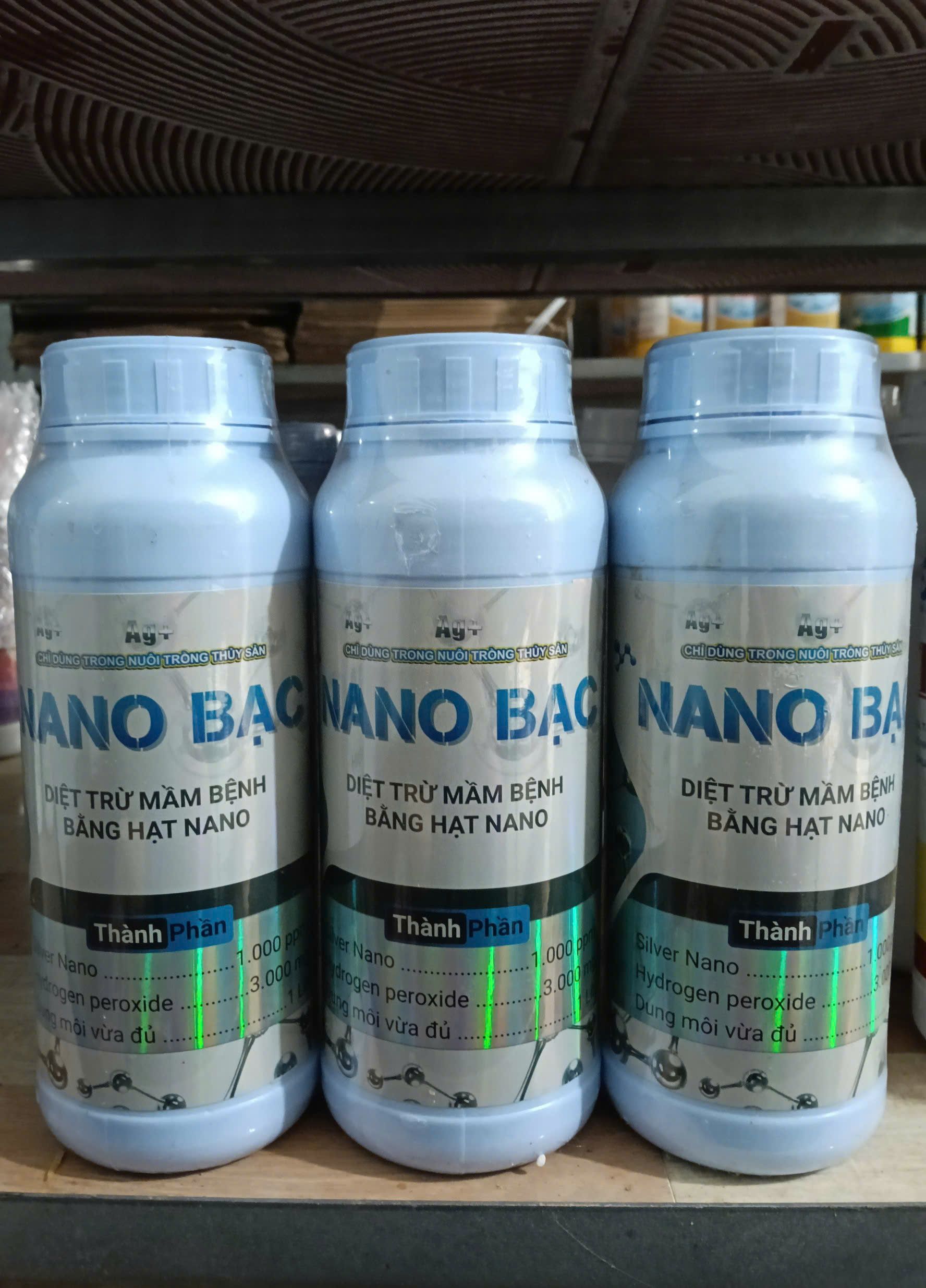 Nano bạc thủy sản diệt khuẩn ao nuôi hiệu quả cao