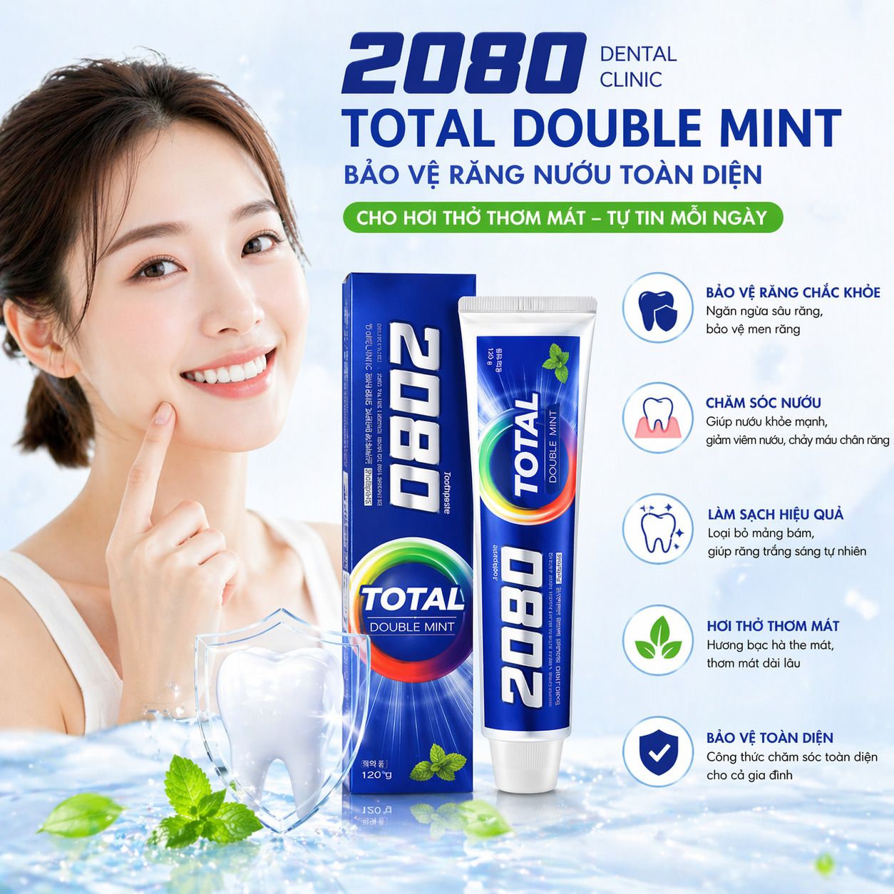 kem đánh răng HQ 3