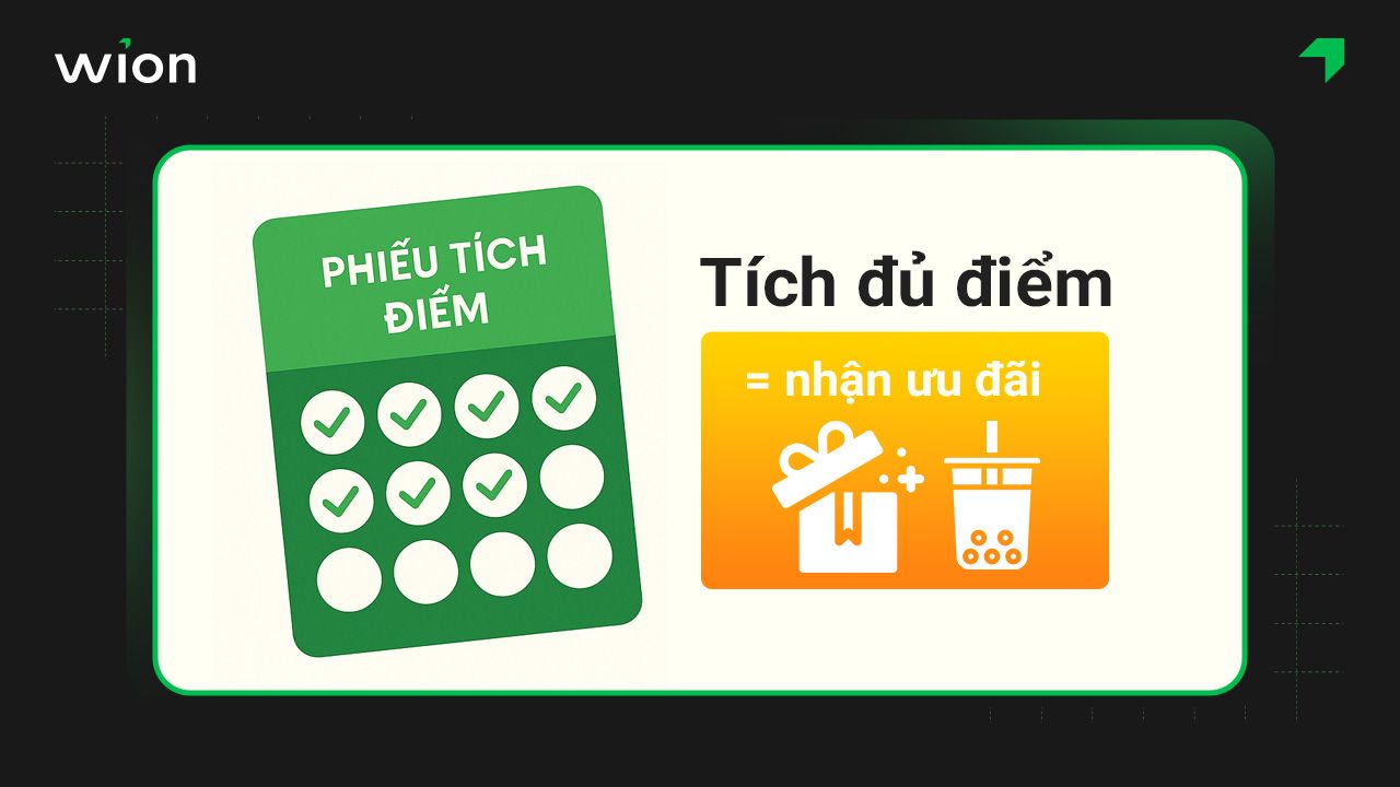 Tìm hiểu về phiếu tích điểm trà sữa