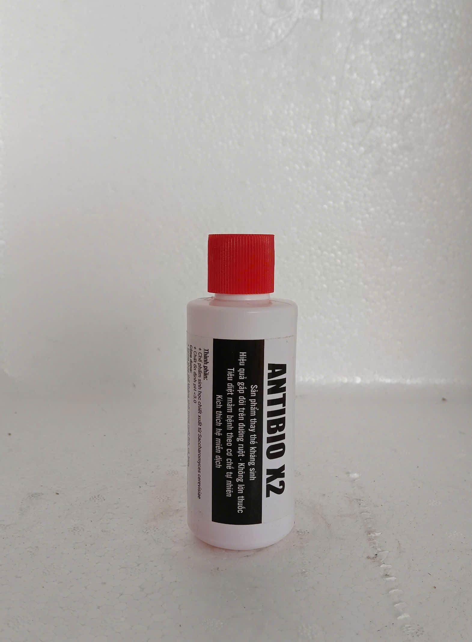 ANTIBIO X2 chai nhỏ tiện dụng