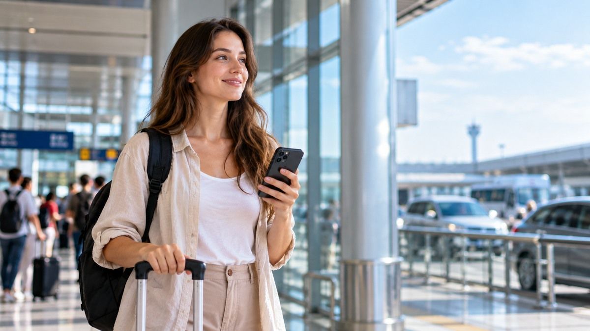 Khách bật dữ liệu eSIM sau khi đến Việt Nam