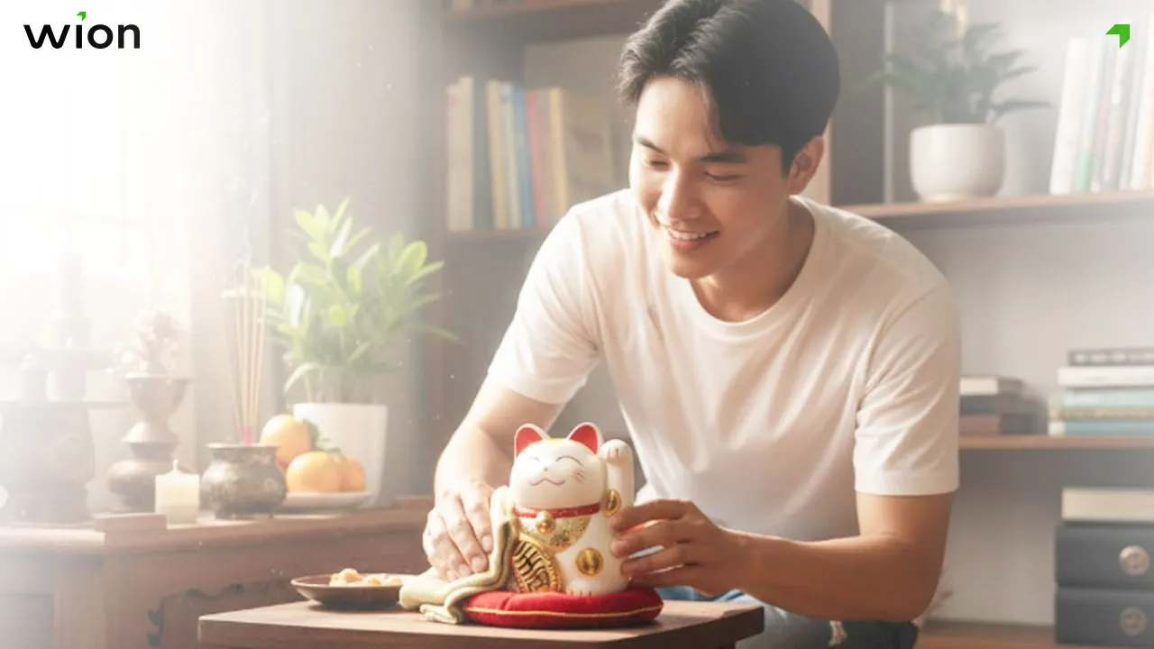 Những lưu ý khi thờ cúng và vệ sinh mèo thần tài