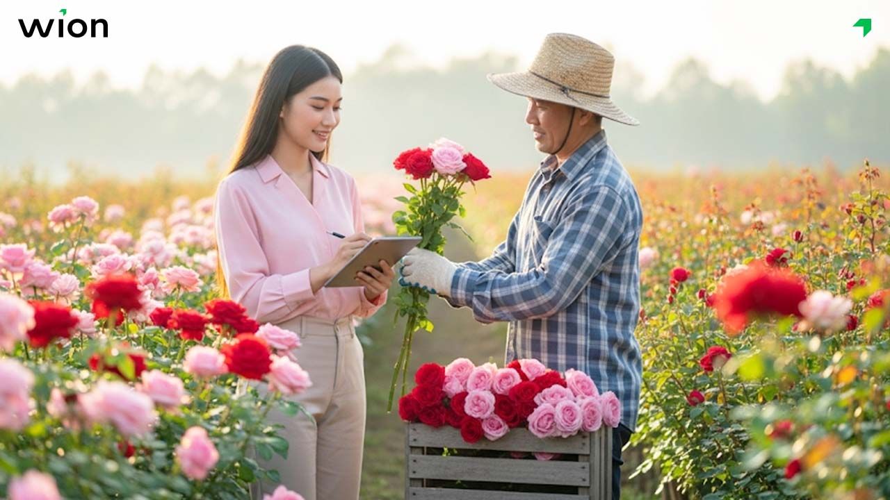 Nguồn hoa tươi giá rẻ nhập trực tiếp từ nhà vườn