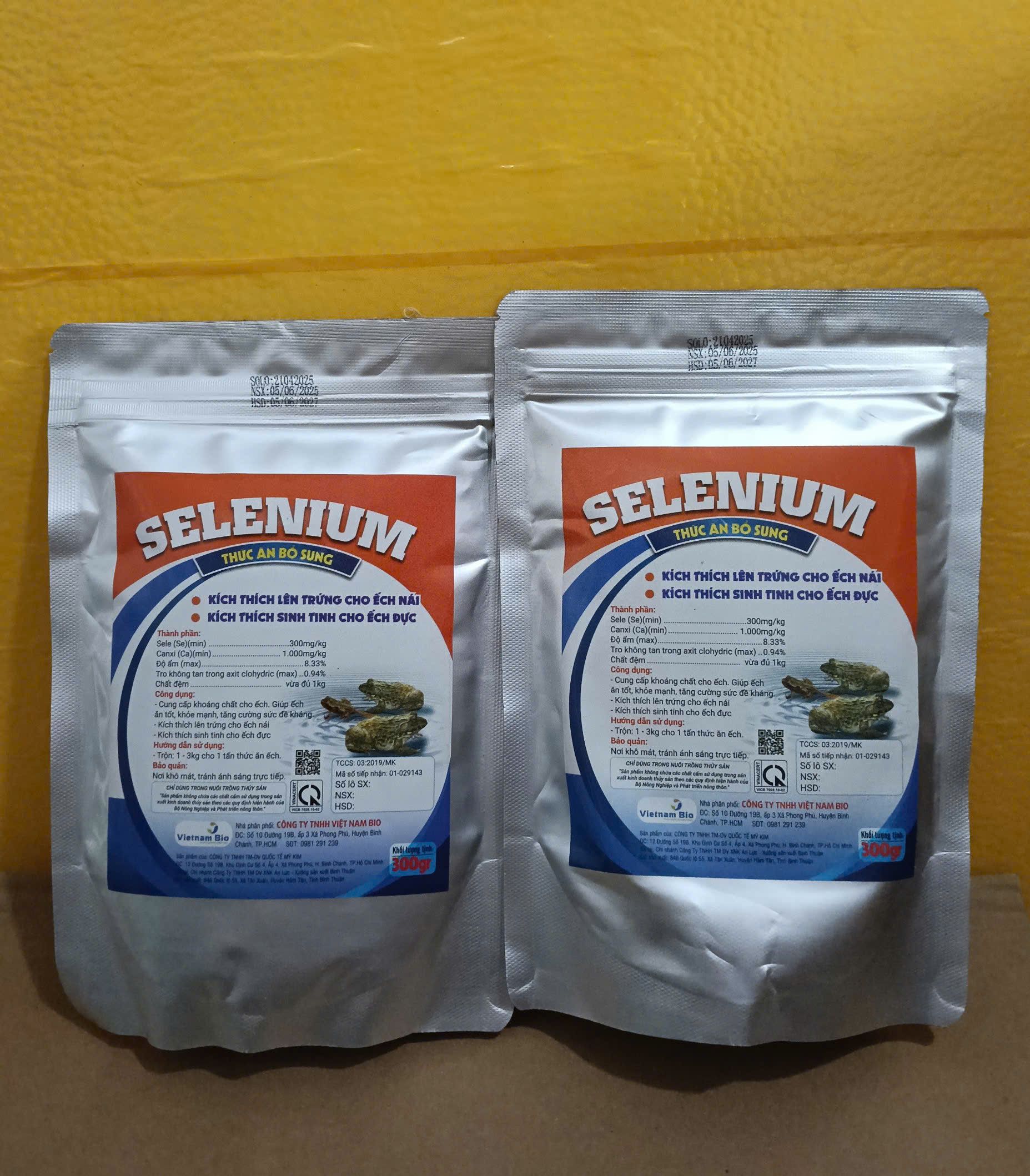 Sản phẩm Selenium giúp kích thích lên trứng và sinh tinh cho ếch
