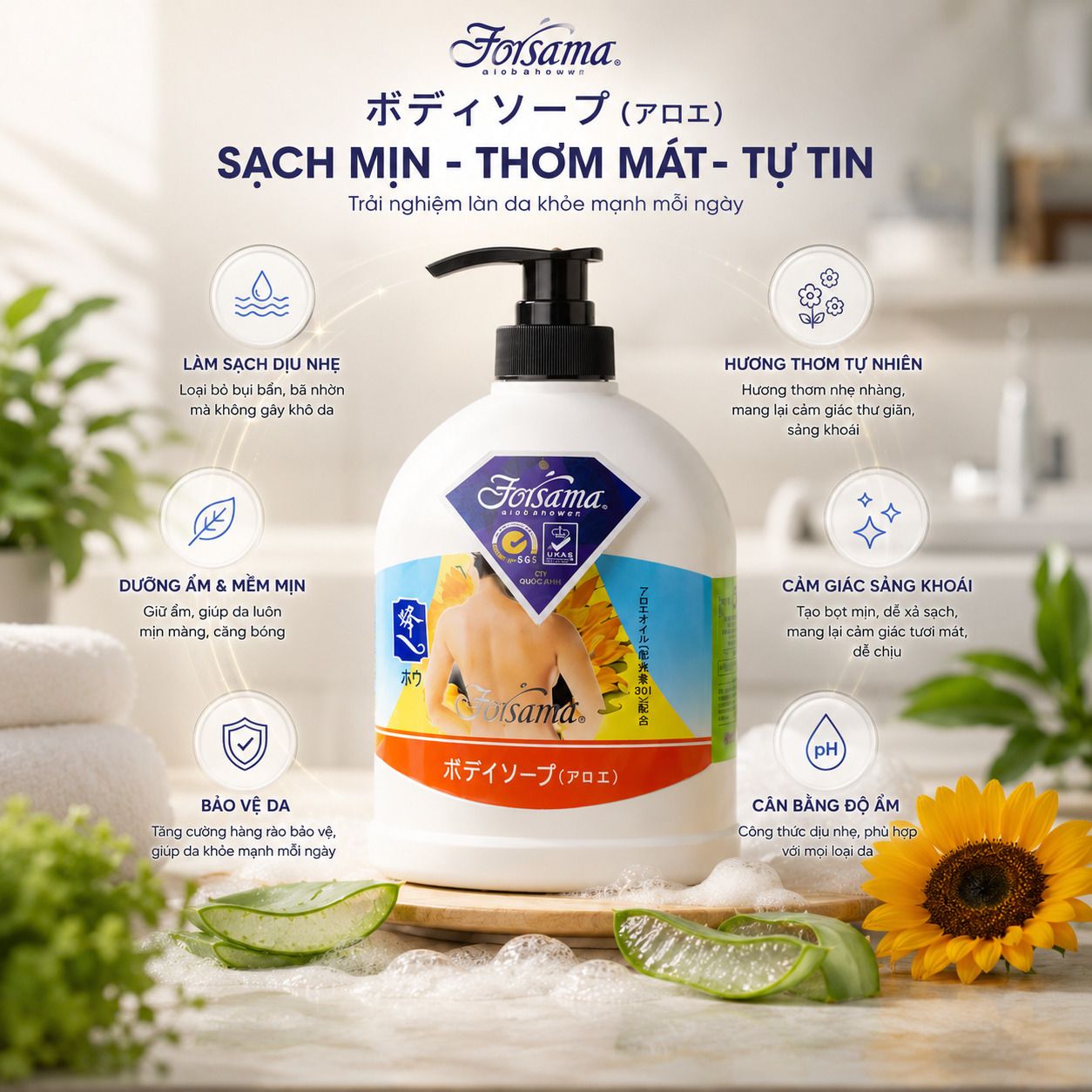 SỮA TẮM TRẮNG 1